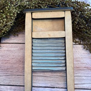 Mini rustic washboard, rustic shelf sitter